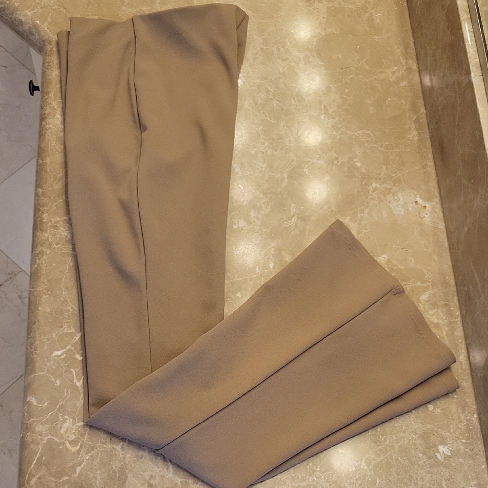 H&M Tan Flare Women's Pants, S